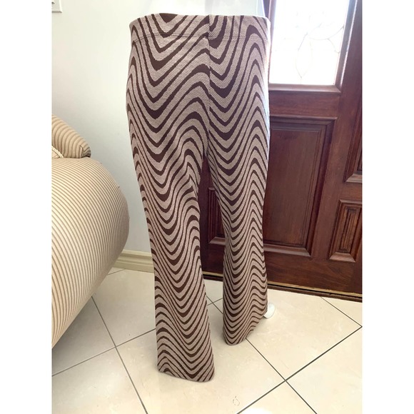 Urban Outfitters UO Bryn Pull-On Flare Soft Pants in Brown - Picture 9 of 16